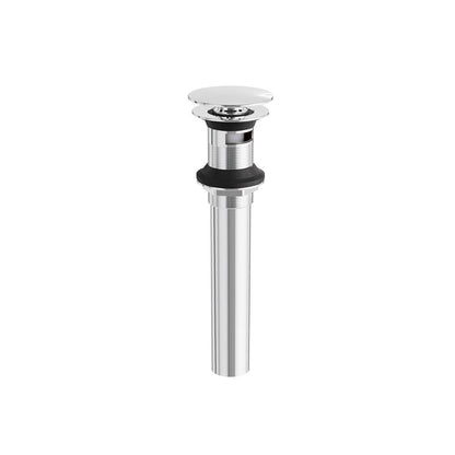 Aquabrass - ound Pres Pop-Up Drain W/Overflow
