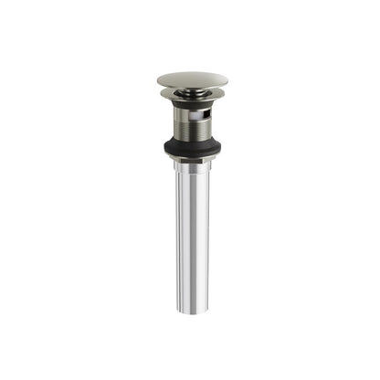 Aquabrass - ound Pres Pop-Up Drain W/Overflow