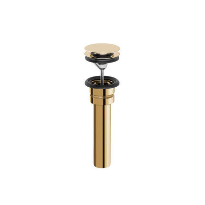 Aquabrass - Universal Push Pop-Up Drain