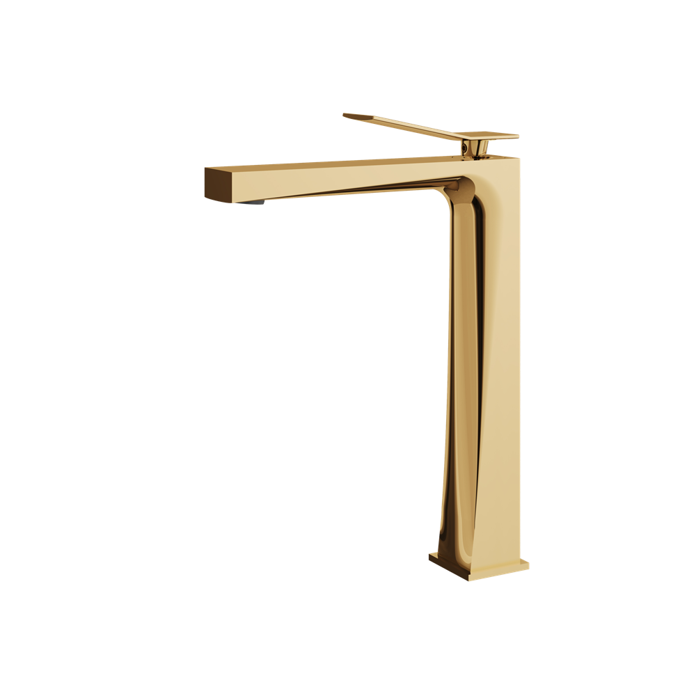 Aquabrass - Chicane Tall Single-Hole Lavatory Fauce