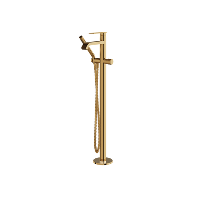 Aquabrass - Tosca Floormount Tub Filler with Handshower