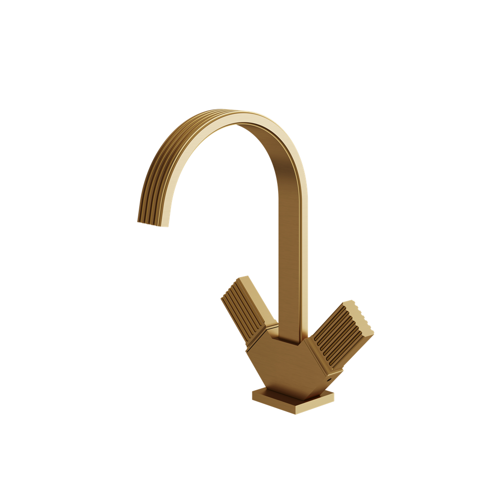 Aquabrass - Tosca S-Hole Lavatory Faucet 2 Handles