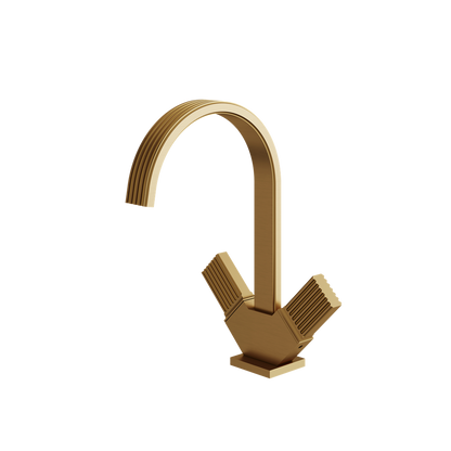 Aquabrass - Tosca S-Hole Lavatory Faucet 2 Handles