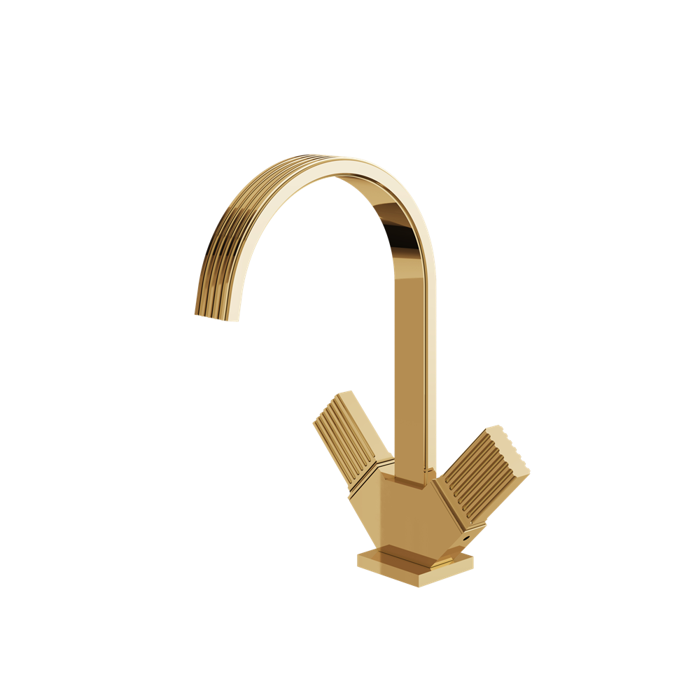 Aquabrass - Tosca S-Hole Lavatory Faucet 2 Handles