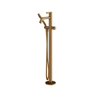 Aquabrass - Ariston Floor Tub Filler with Handshower