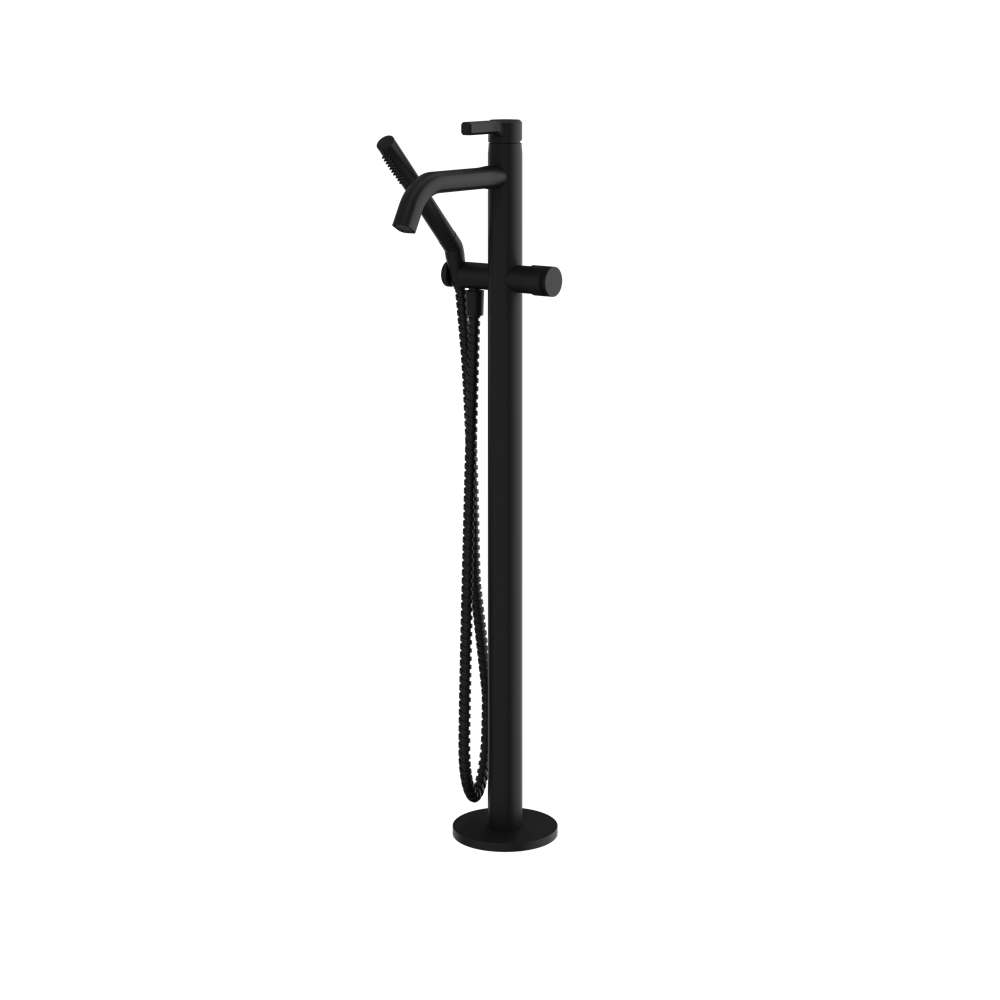 Aquabrass - Ariston Floor Tub Filler with Handshower