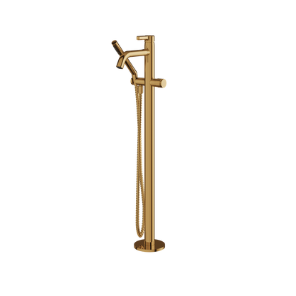 Aquabrass - Ariston Floor Tub Filler with Handshower