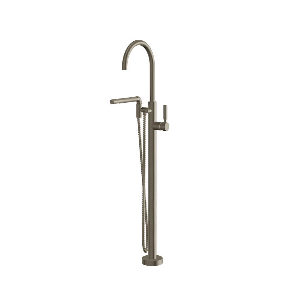 Aquabrass - Aria Floormount Tub Filler with Handshower