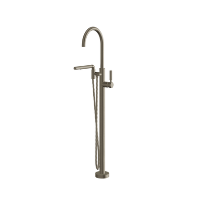 Aquabrass - Aria Floormount Tub Filler with Handshower