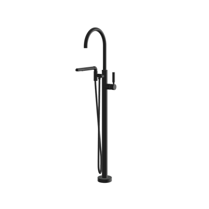 Aquabrass - Aria Floormount Tub Filler with Handshower