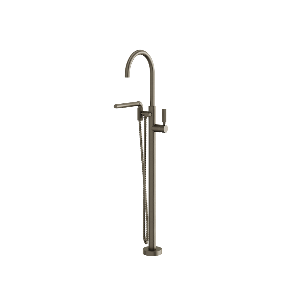 Aquabrass - Montebello Floor Tub Filler with Handshower