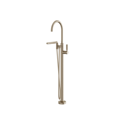 Aquabrass - Montebello Floor Tub Filler with Handshower