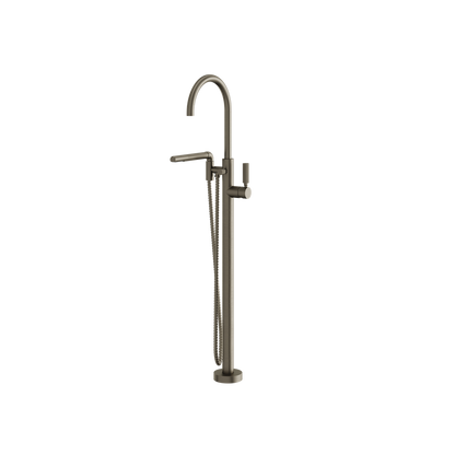 Aquabrass - Montecarlo Floor Tub Filler with Handshower