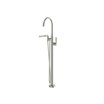 Aquabrass - Montecarlo Floor Tub Filler with Handshower