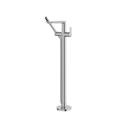 Aquabrass - C67 Floor Tub Filler with Handshower