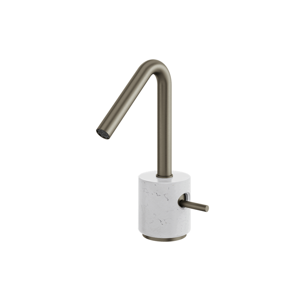 Aquabrass - Marmo Carrara Single Hole Lavatory Faucet