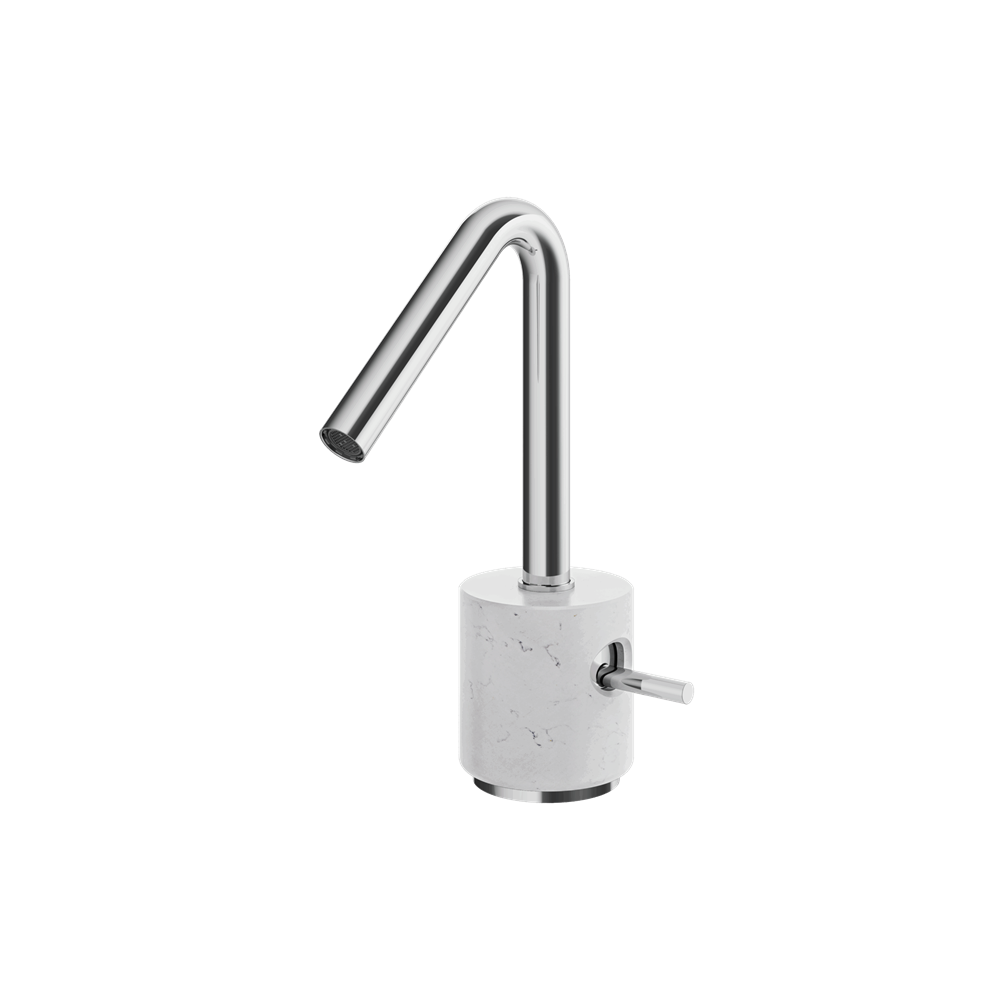 Aquabrass - Marmo Carrara Single Hole Lavatory Faucet