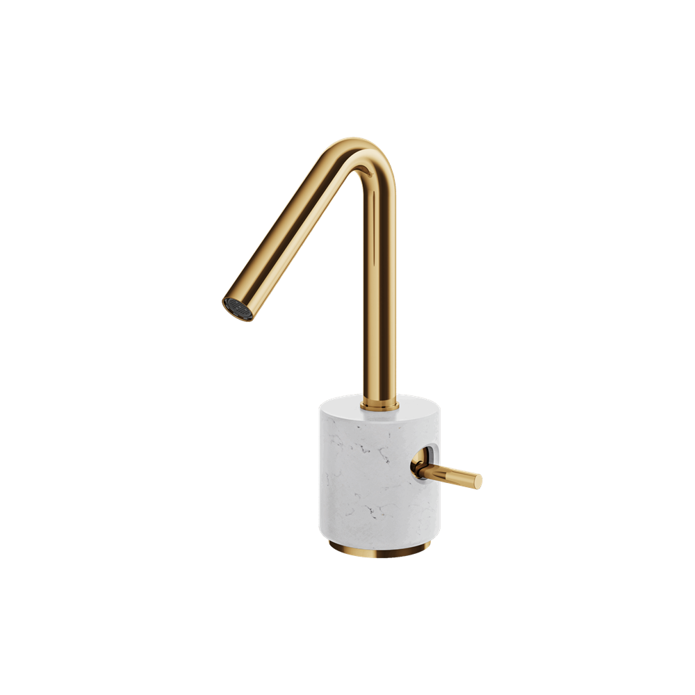 Aquabrass - Marmo Carrara Single Hole Lavatory Faucet