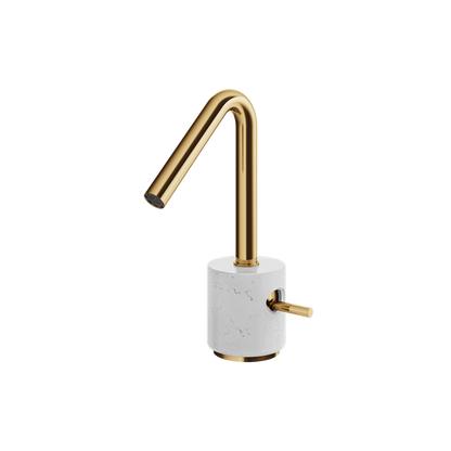 Aquabrass - Marmo Carrara Single Hole Lavatory Faucet