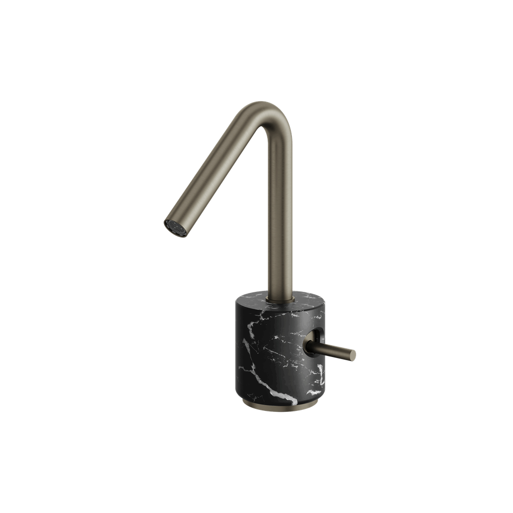 Aquabrass - Marmo Marquina Single Hole Lavatory Faucet