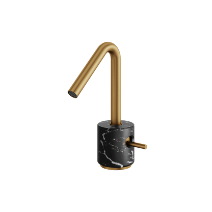 Aquabrass - Marmo Marquina Single Hole Lavatory Faucet