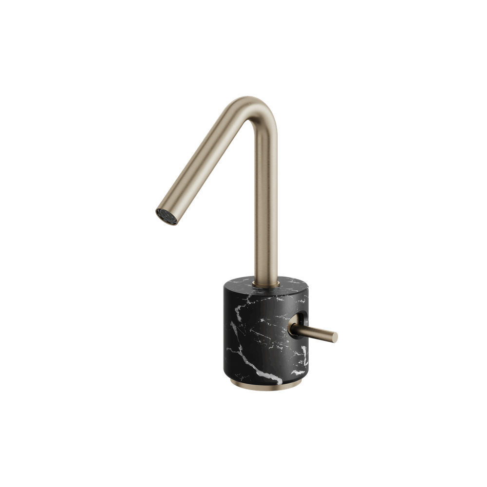 Aquabrass - Marmo Marquina Single Hole Lavatory Faucet