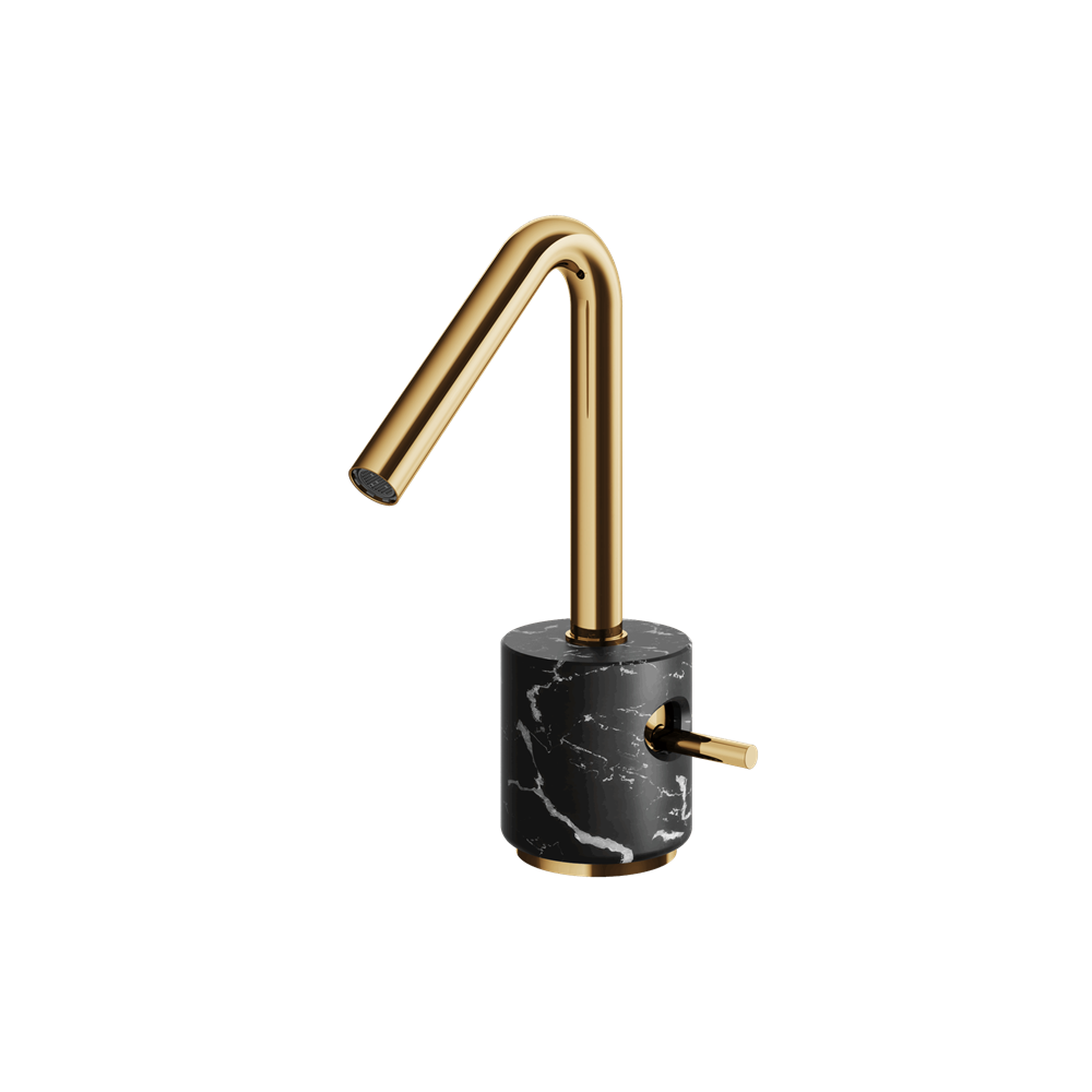 Aquabrass - Marmo Marquina Single Hole Lavatory Faucet