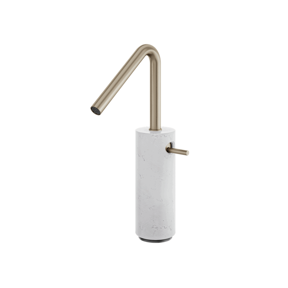 Aquabrass - Marmo Carrara Tall Single-Hole Lavatory Faucet