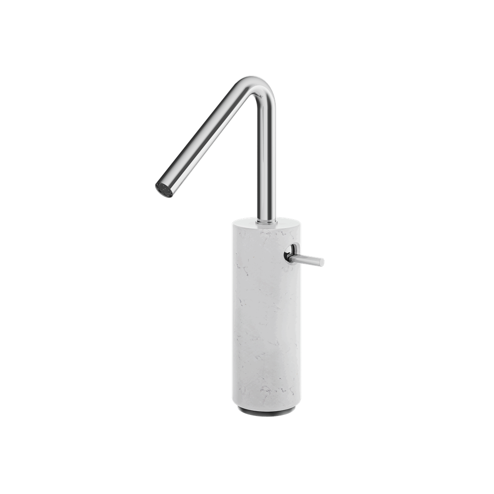 Aquabrass - Marmo Carrara Tall Single-Hole Lavatory Faucet