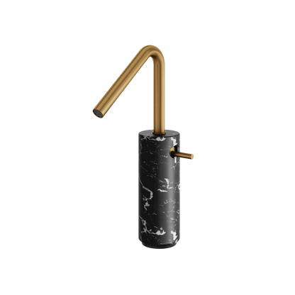 Aquabrass - Marmo Marquina Tall Single-Hole Lavatory Faucet