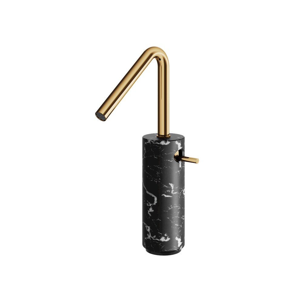 Aquabrass - Marmo Marquina Tall Single-Hole Lavatory Faucet