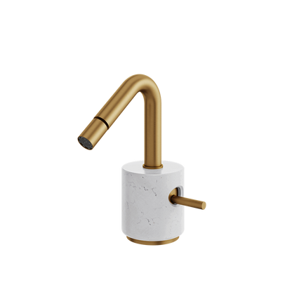 Aquabrass - Marmo Carrara Single Hole Bidet Faucet