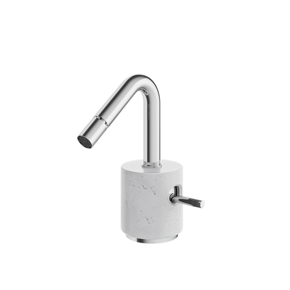 Aquabrass - Marmo Carrara Single Hole Bidet Faucet