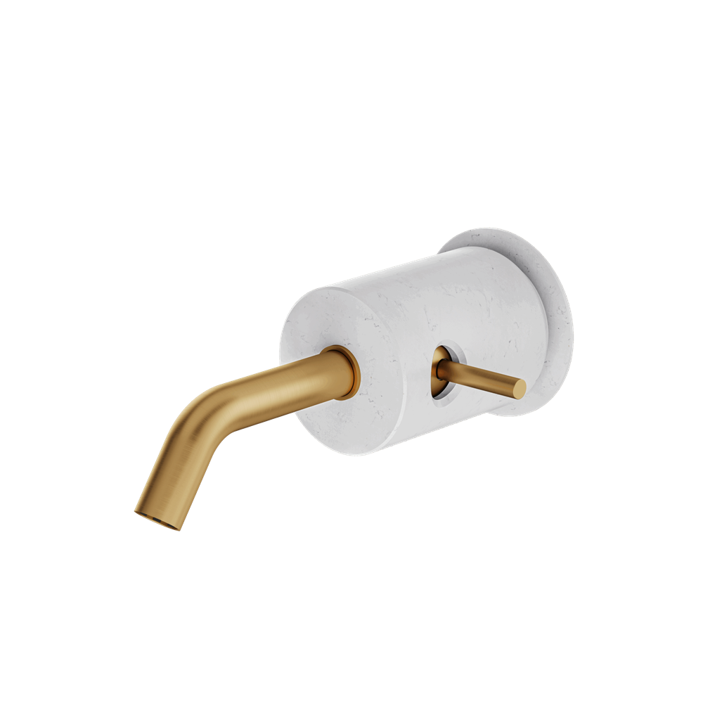 Aquabrass - Marmo Carrara Wallmount Lavatory Faucet -1 Handle