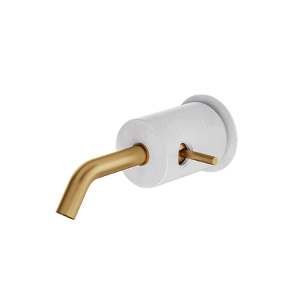 Aquabrass - Marmo Carrara Wallmount Lavatory Faucet -1 Handle