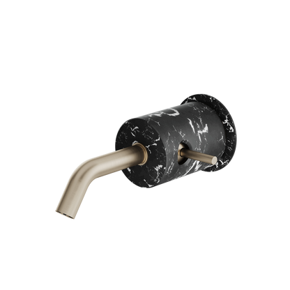 Aquabrass - Marmo Marquina Wallmount Lavatory Faucet - 1 Handle