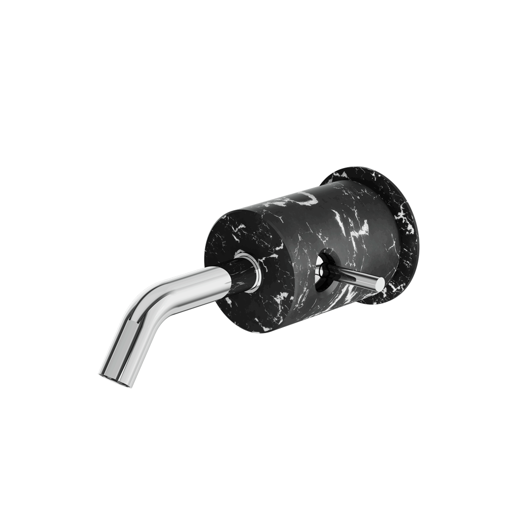 Aquabrass - Marmo Marquina Wallmount Lavatory Faucet - 1 Handle