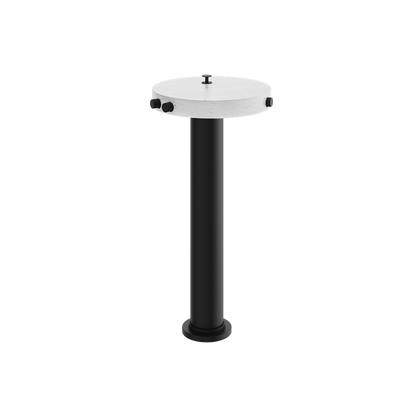 Aquabrass - Marmo Carrara Floormount Tub Filler With Hidden Handshower