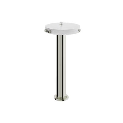 Aquabrass - Marmo Carrara Floormount Tub Filler With Hidden Handshower