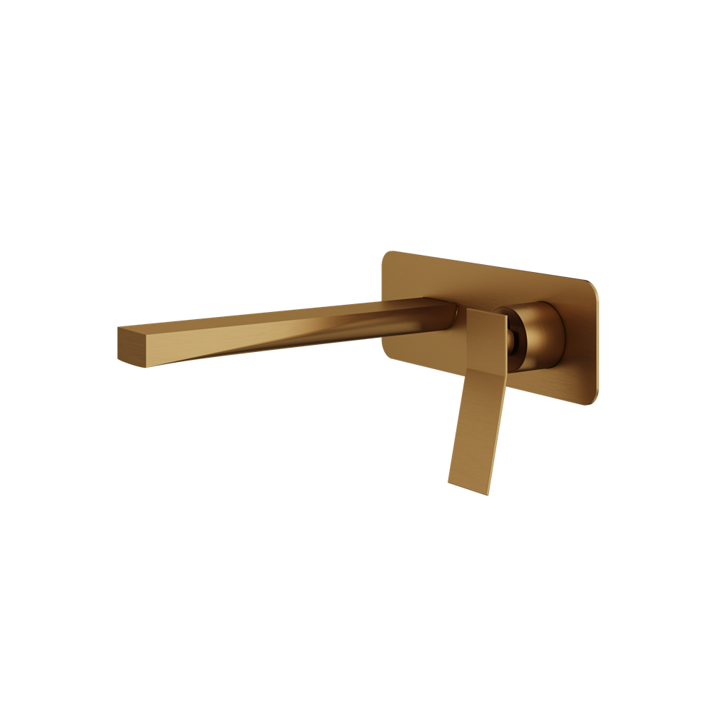 Aquabrass - Chicane Wallmount Lavatory Faucet - Trim Only