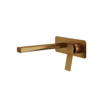 Aquabrass - Chicane Wallmount Lavatory Faucet - Trim Only