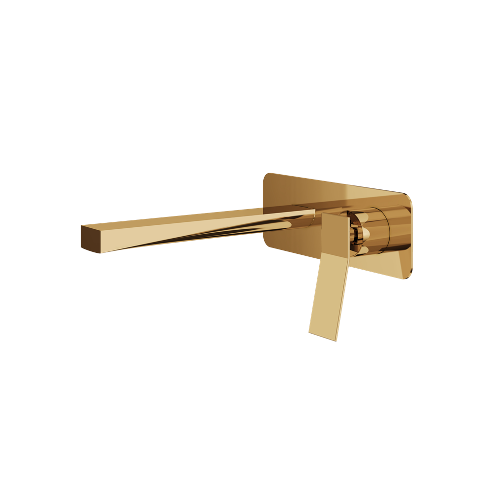 Aquabrass - Chicane Wallmount Lavatory Faucet - Trim Only