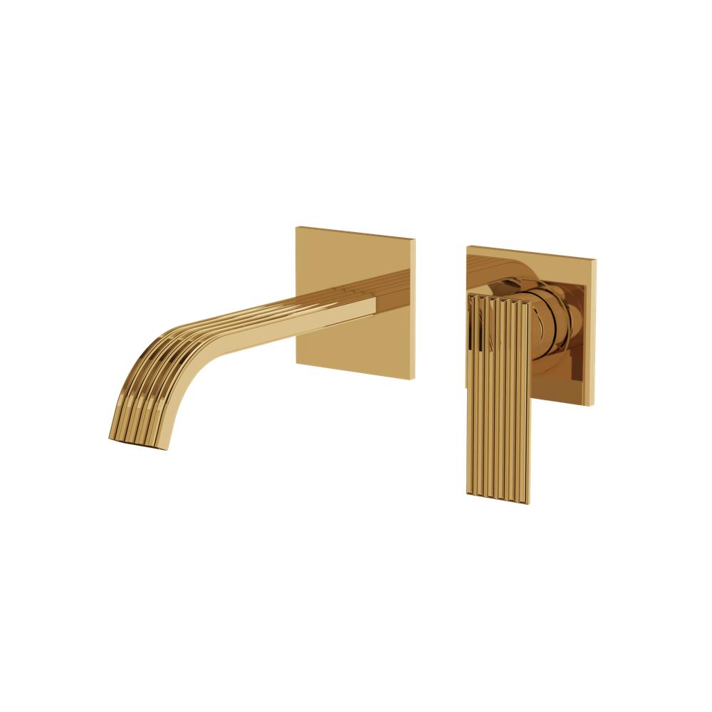 Aquabrass - Tosca Wallmount Lavatory Faucet - Trim Only