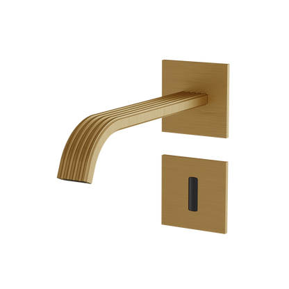 Aquabrass - Tosca Touchless Walmountl Lavatory Faucet - Trim Only