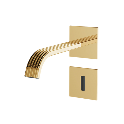 Aquabrass - Tosca Touchless Walmountl Lavatory Faucet - Trim Only