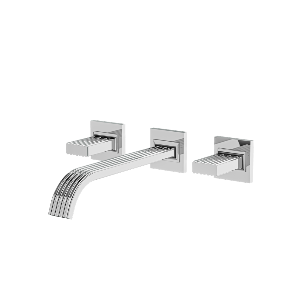 Aquabrass - Tosca Wallmount 8 Inch Lavatory Faucet - Trim Only