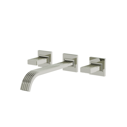 Aquabrass - Tosca Wallmount 8 Inch Lavatory Faucet - Trim Only