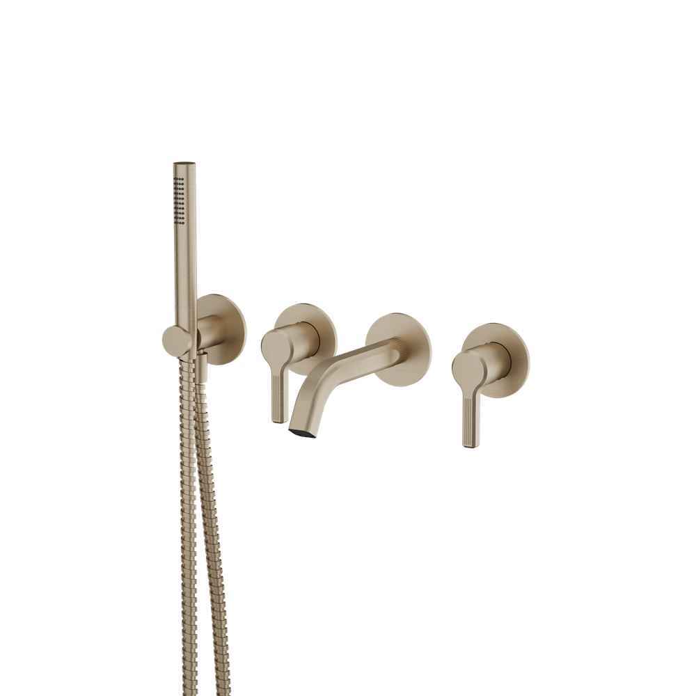 Aquabrass - Ariston Wall Tub Fill W/Handshower