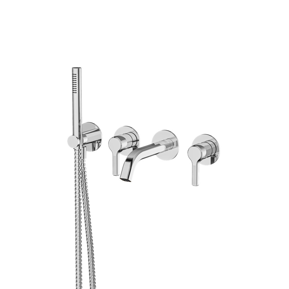 Aquabrass - Ariston Wall Tub Fill W/Handshower