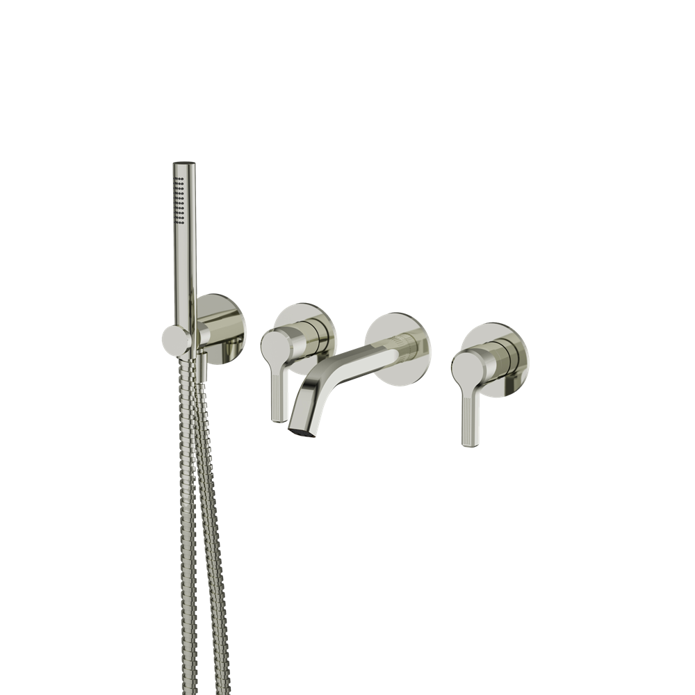 Aquabrass - Ariston Wall Tub Fill W/Handshower